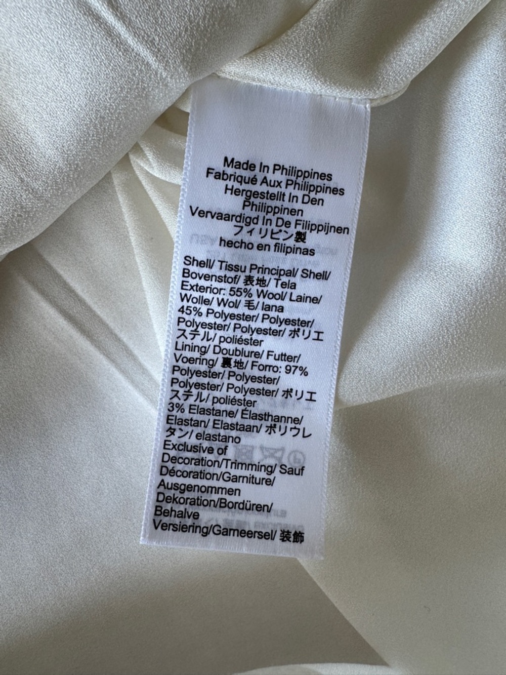 NWT | J. CREW Women’s Sophia Dress with Velvet Bows in Tweed | Ivory | Size 4 - Picture 12 of 16